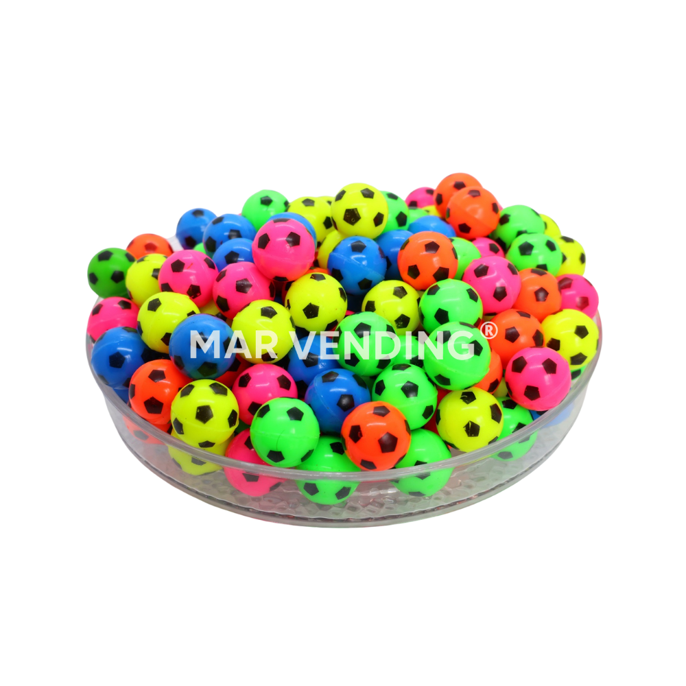 Juguetes - Pelotas Futboleras Neón 27 mm